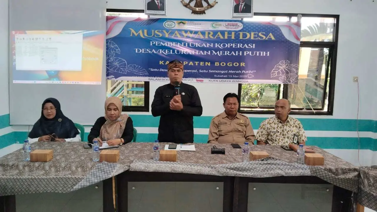Koperasi Merah Putih Kelurahan Sukahati Resmi Terbentuk, Eka Junior: Semoga Bisa Jadi Solusi Peningkatan Ekonomi Masyarakat