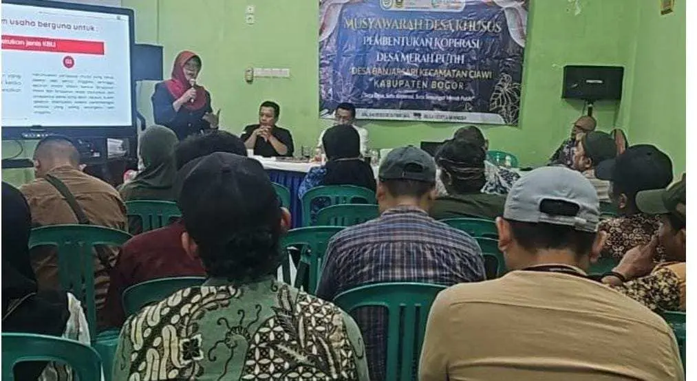Bentuk Struktur Koperasi Merah Putih, Desa Banjarsari Laksanakan Musdesus