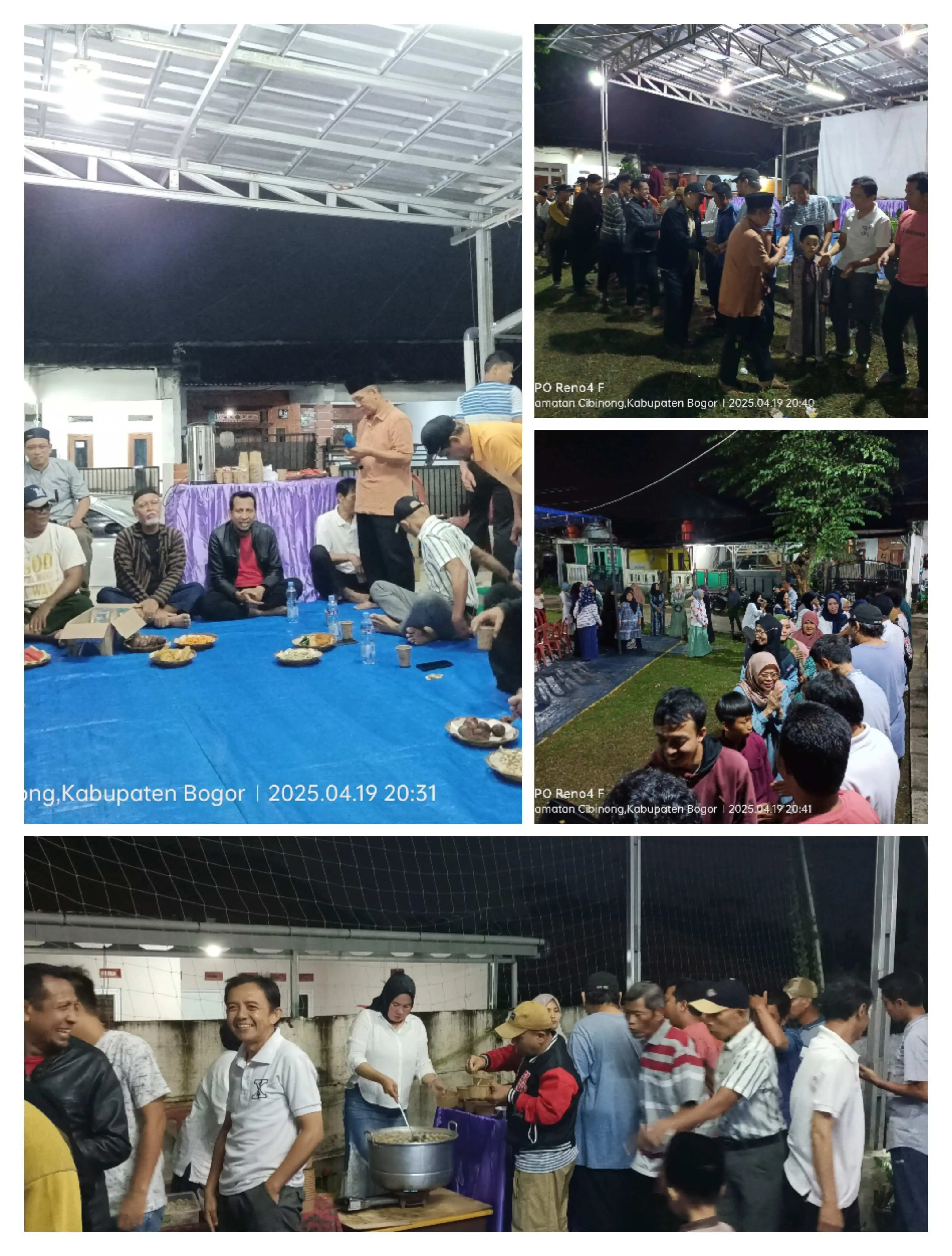 Pererat Silaturahmi Pasca Idul Fitri, Warga RT 05 Perumahan Bogor Asri Gelar Halal Bihalal 