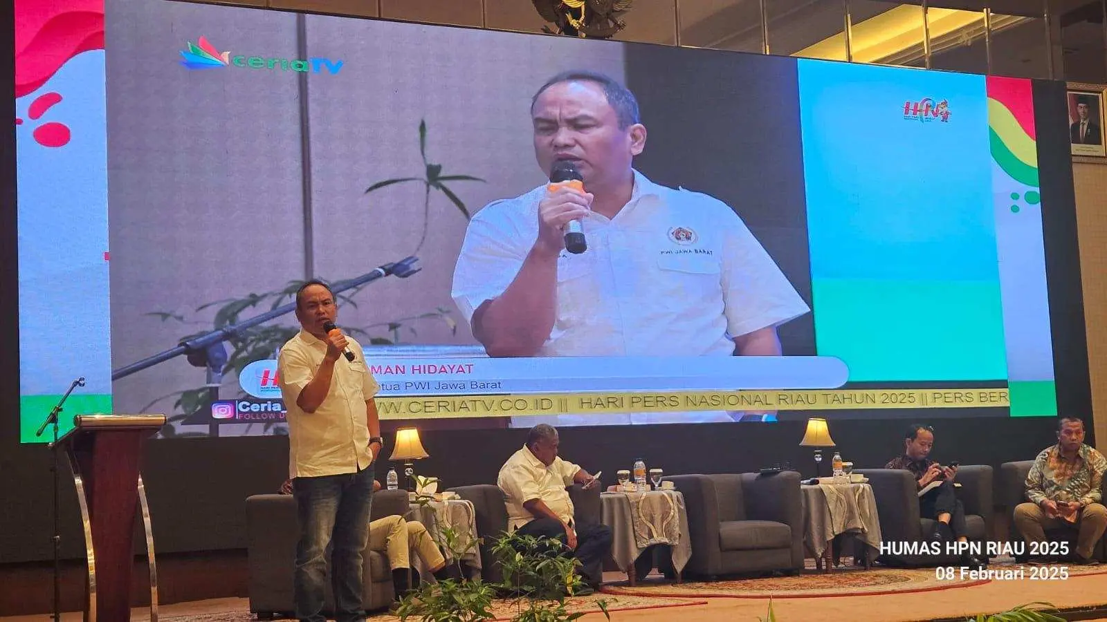 Ketua PWI Jabar Hilman Hidayat: Hendry Ch Bangun Salah Alamat Bekukan Kepengurusan PWI Jabar