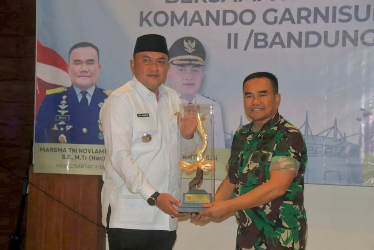 Bupati Bogor Rudy Susmanto Tegaskan Tetap Jaga Sinergitas Dengan TNI Untuk Bangun Kabupaten Bogor