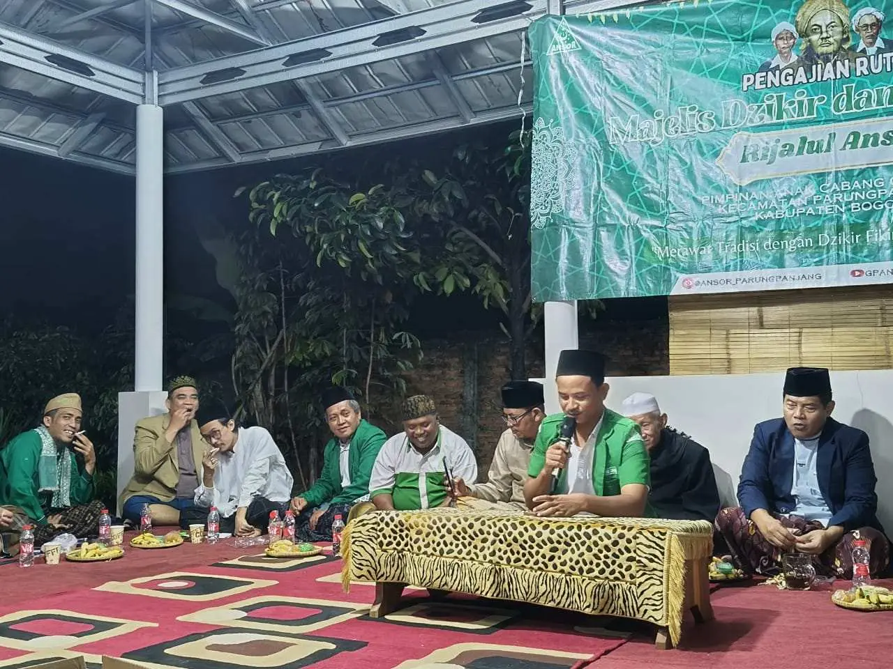 Peringati Harlah ke-91, GP Ansor Parungpanjang Gelar Dzikir dan Doa Bersama