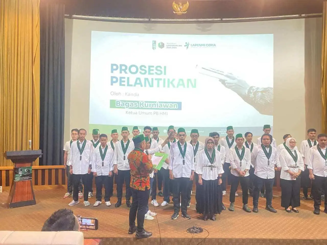 Pengurus Bakornas LAPENMI PB HMI Periode 2024-2026 Resmi Dilantik